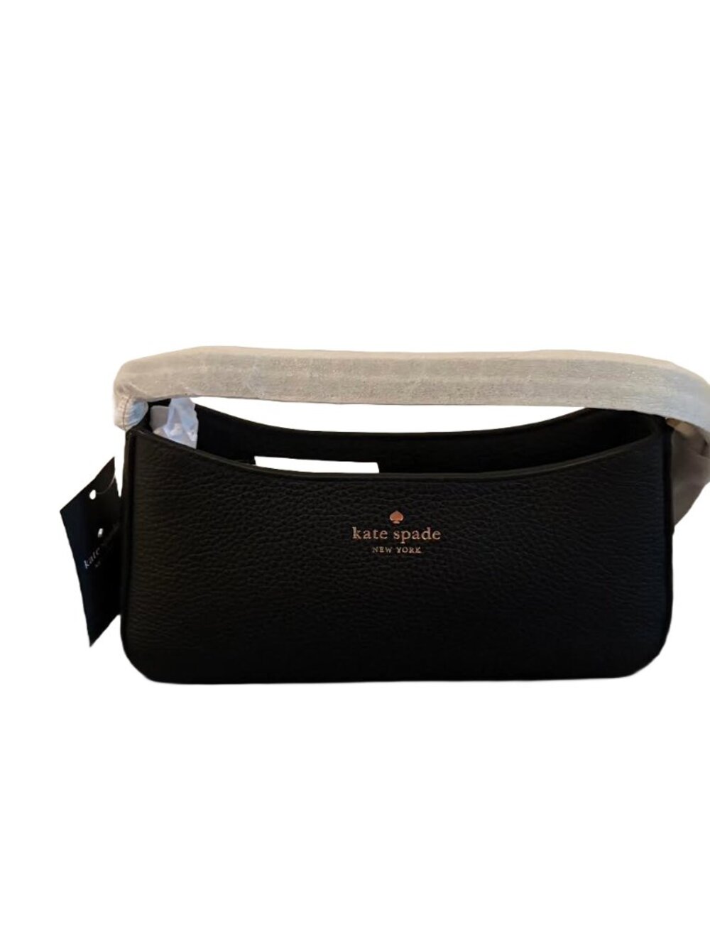 Kate Spade Black Pebbled Leather Julia Bag